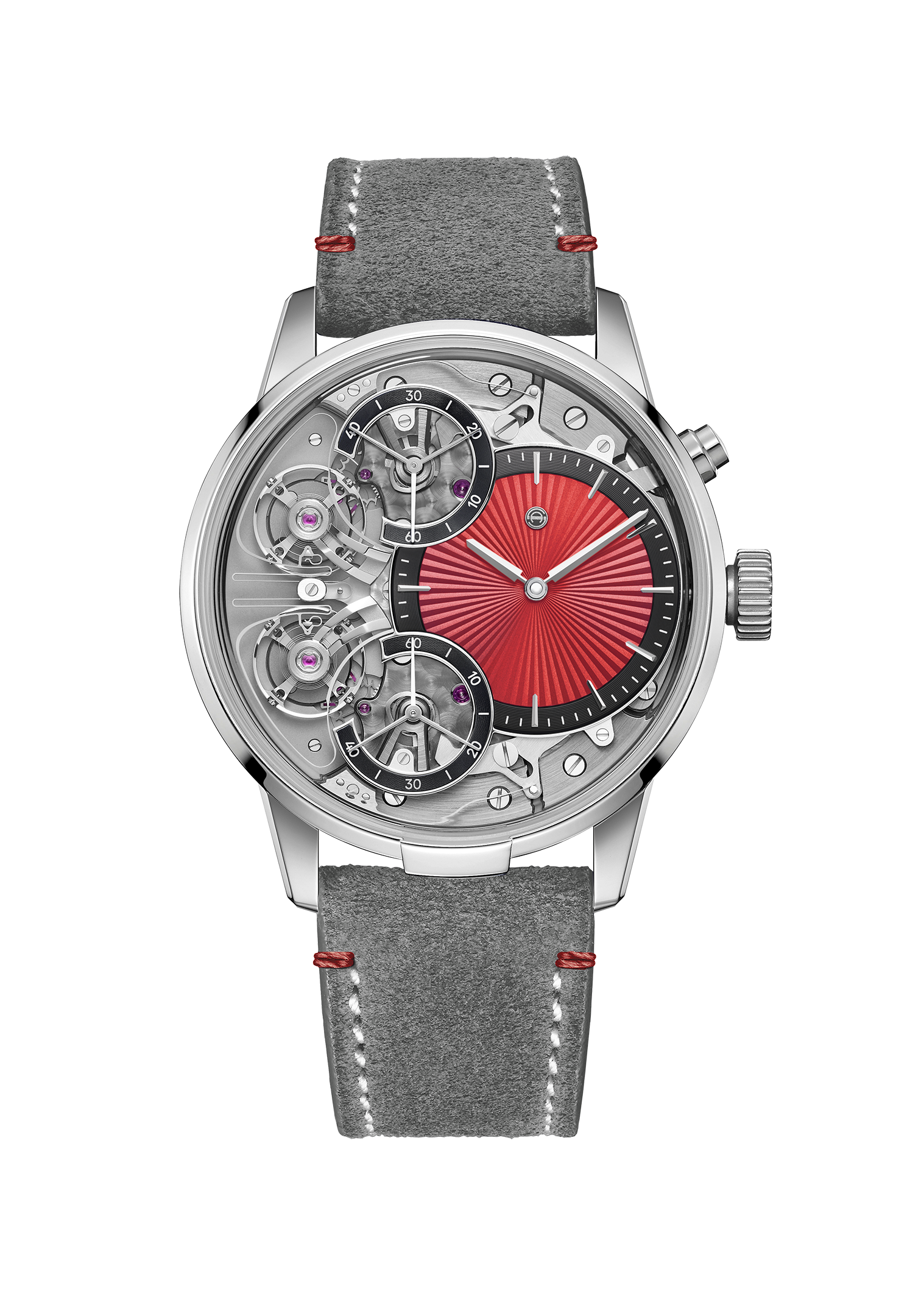 Mirrored Force Resonance Red